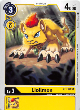 Liollmon [BT1-050] [Release Special Booster] Normal
