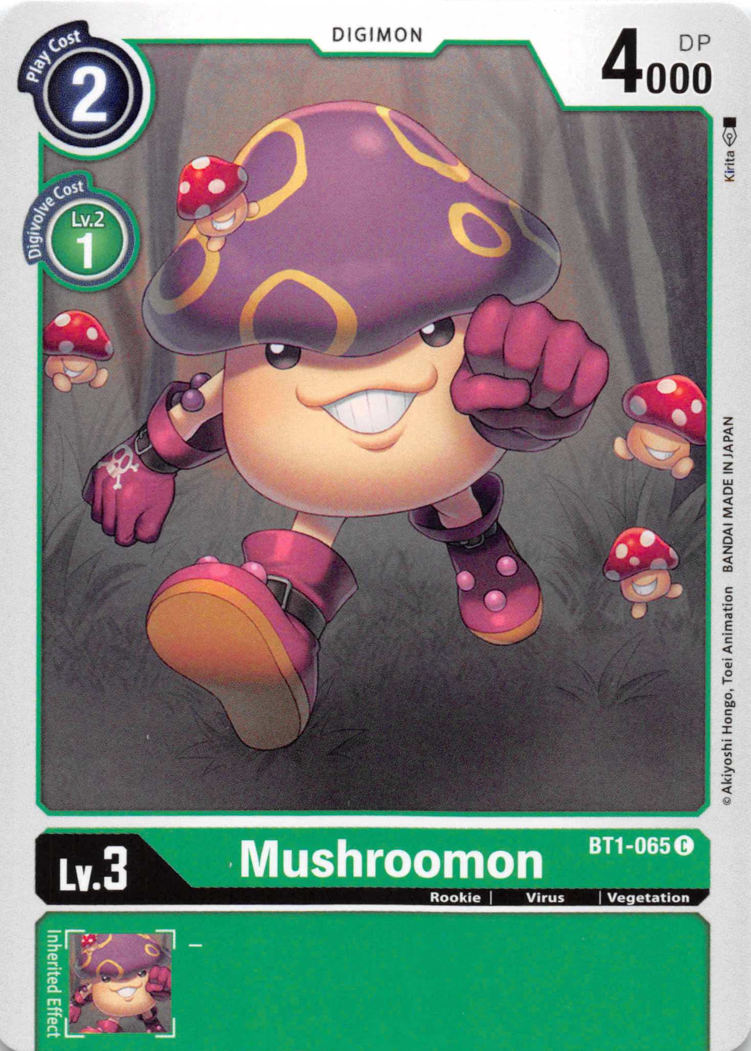 Mushroomon [BT1-065] [Release Special Booster] Normal