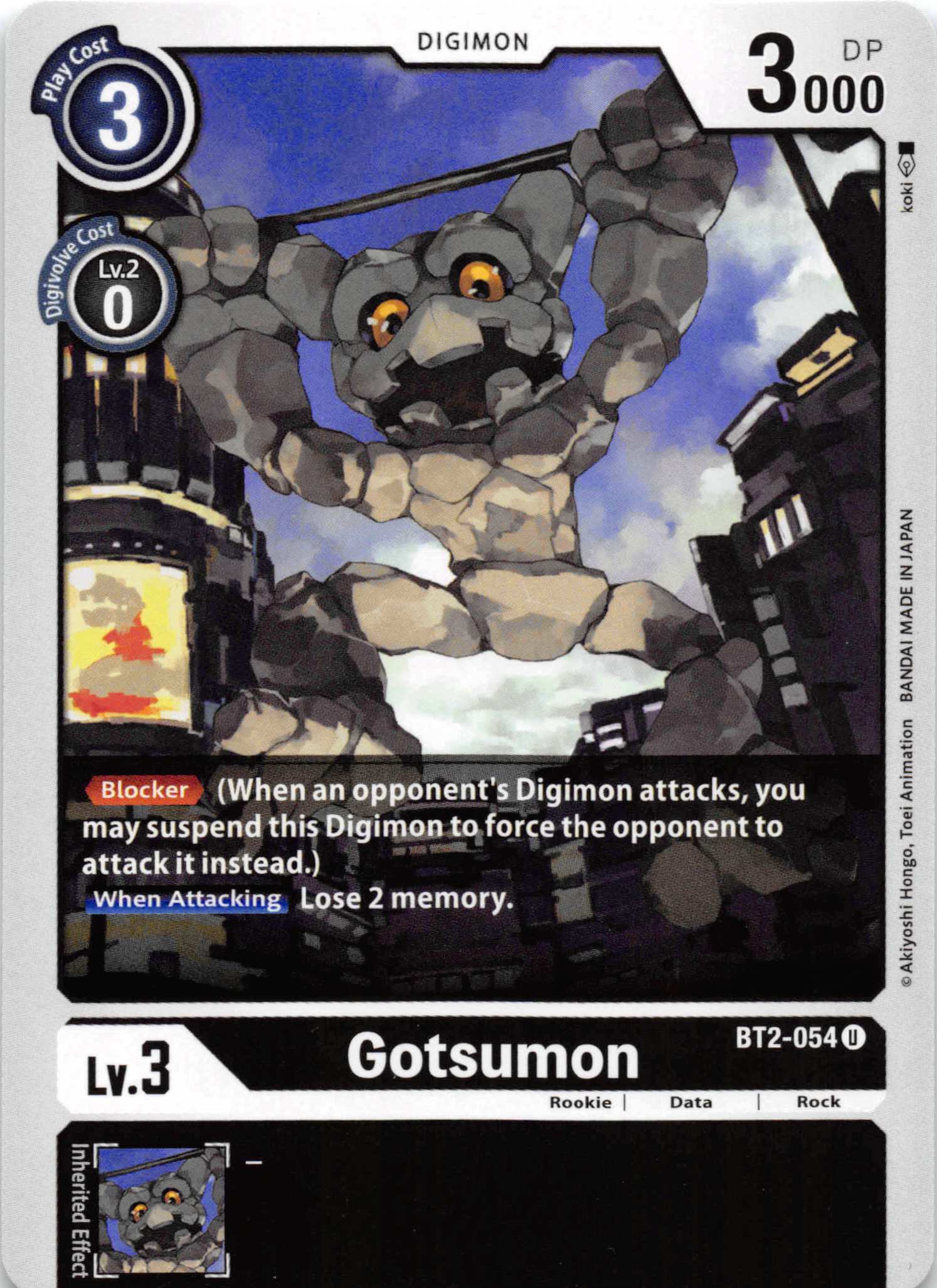 Gotsumon [BT2-054] [Release Special Booster] Normal