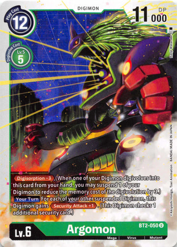 Argomon - BT2-050 [BT2-050] [Release Special Booster] Normal
