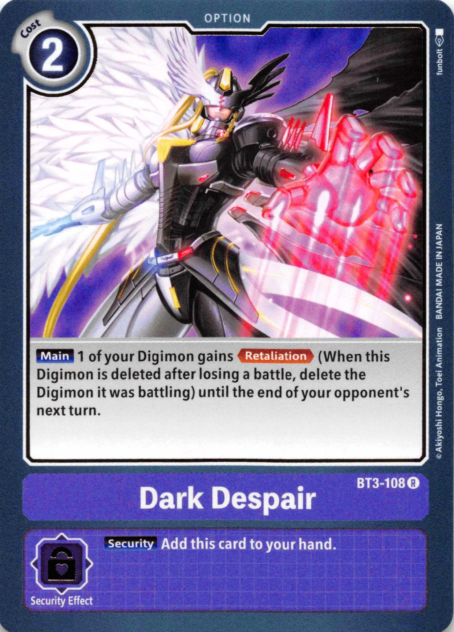 Dark Despair [BT3-108] [Release Special Booster] Normal