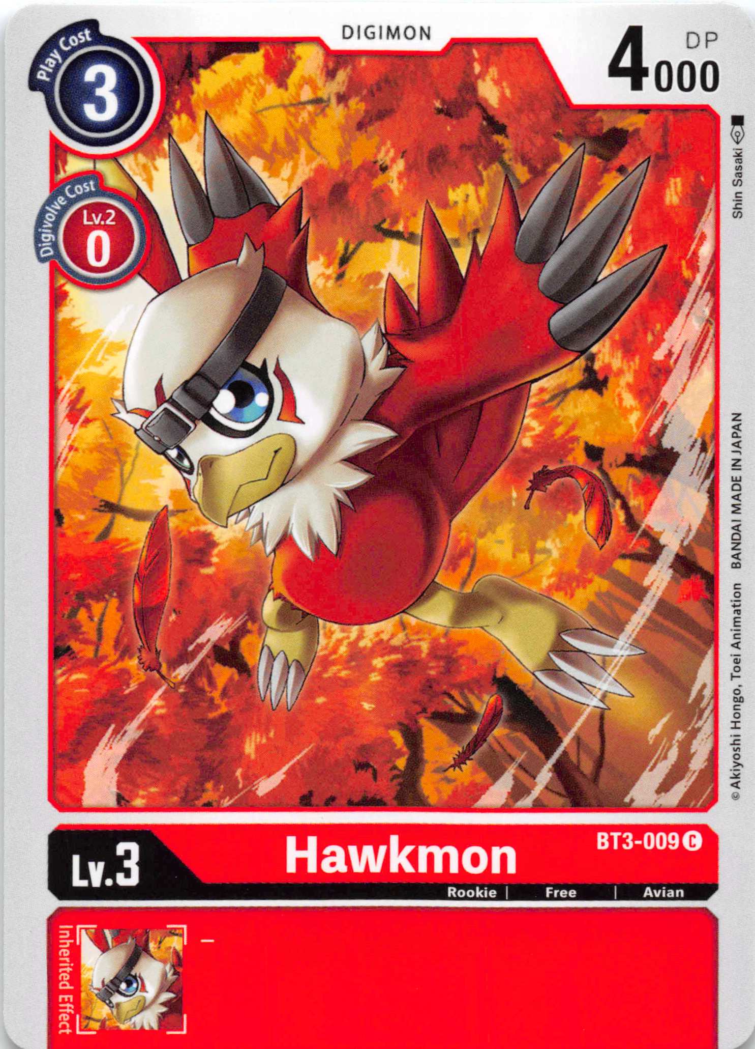 Hawkmon [BT3-009] [Release Special Booster] Normal