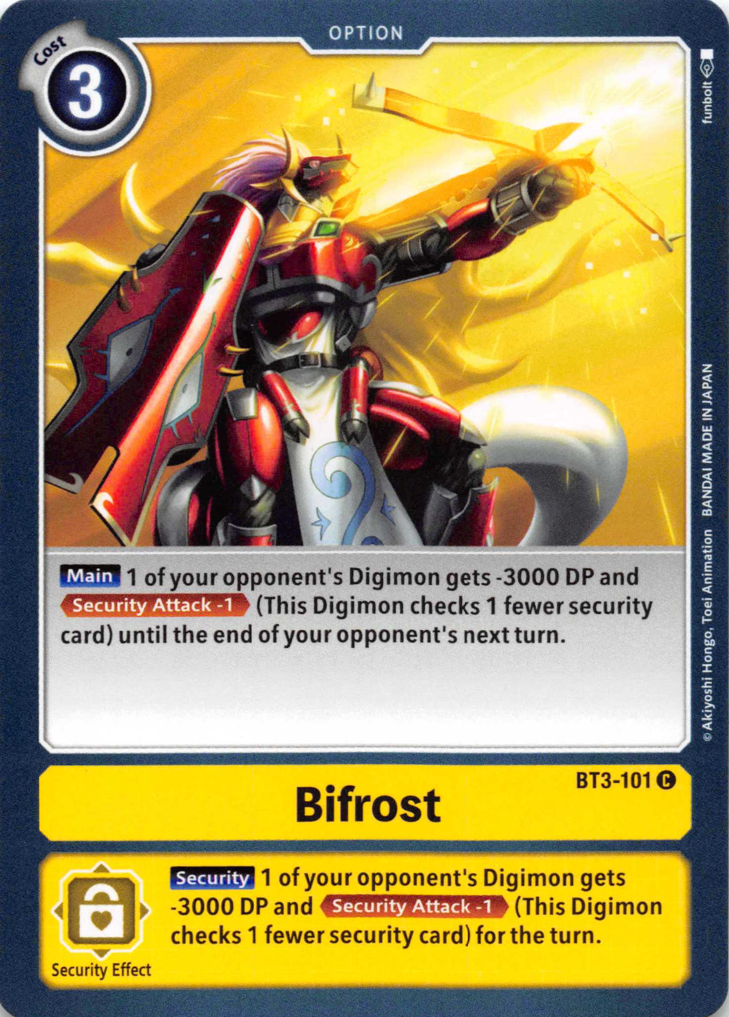 Bifrost [BT3-101] [Release Special Booster] Normal