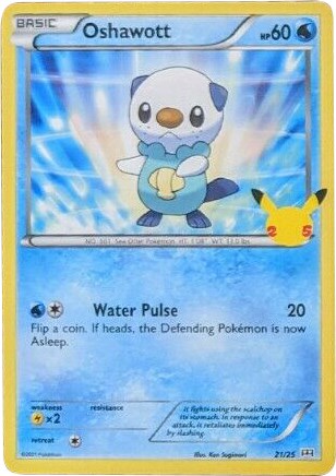 Oshawott [21/25] - McDonalds Collection 2021 Holofoil