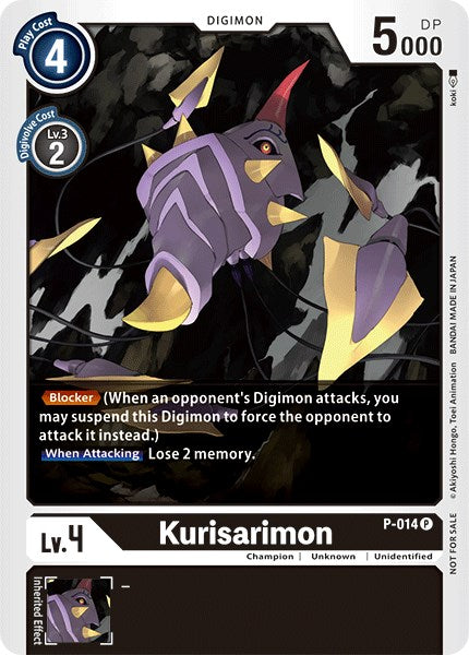 Kurisarimon - P-014 [P-014] [Digimon Promotion Cards] Normal