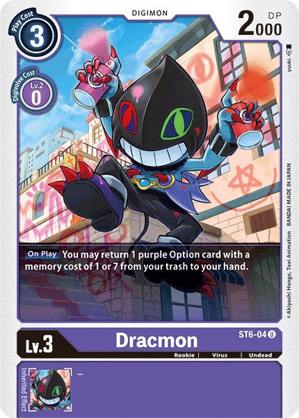 Dracmon [ST6-04] [Starter Deck 06: Venomous Violet] Normal