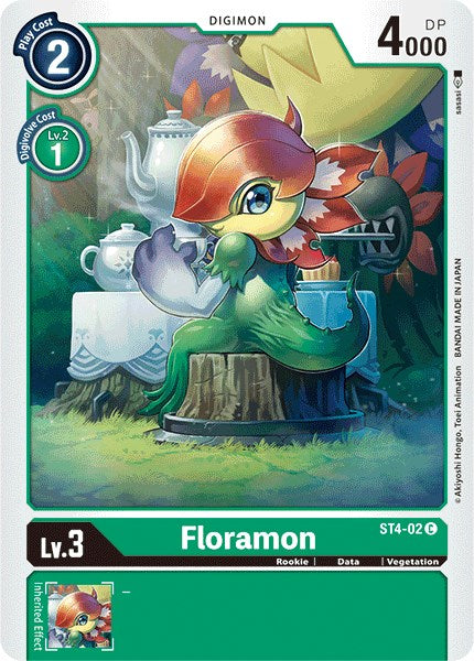 Floramon [ST4-02] [Starter Deck 04: Giga Green] Normal