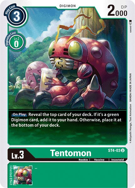 Tentomon [ST4-03] [Starter Deck 04: Giga Green] Normal