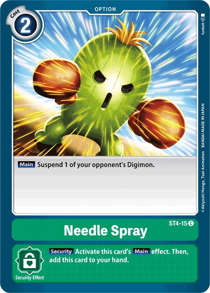 Needle Spray [ST4-15] [Starter Deck 04: Giga Green] Normal