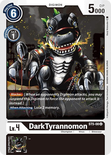 DarkTyrannomon [ST5-08] [Starter Deck 05: Machine Black] Normal