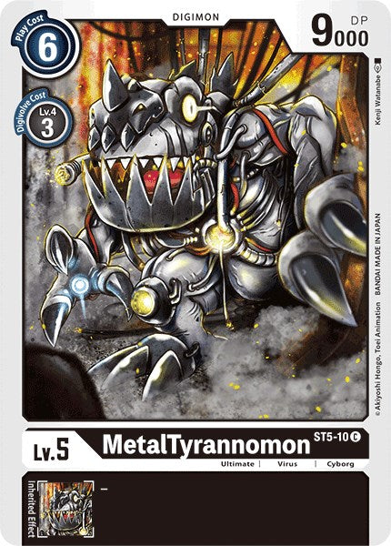 MetalTyrannomon [ST5-10] [Starter Deck 05: Machine Black] Normal