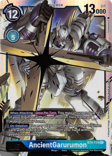 AncientGarurumon [BT4-114] [Great Legend] Foil