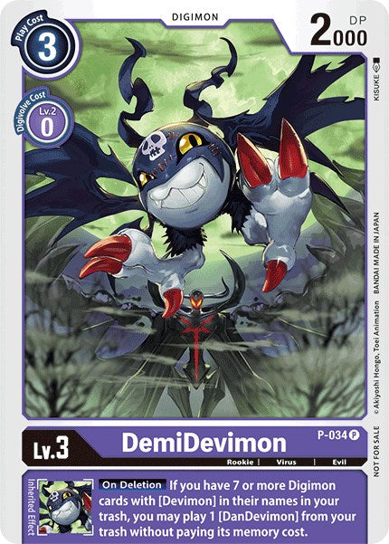 DemiDevimon - P-034 [P-034] [Digimon Promotion Cards] Normal