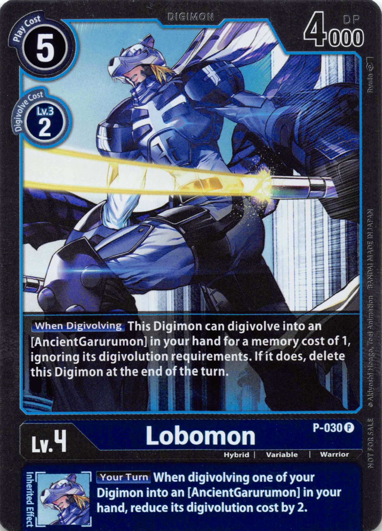 Lobomon - P-030 [P-030] [Digimon Promotion Cards] Normal