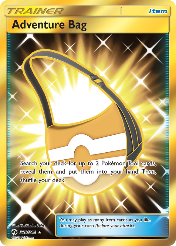 Adventure Bag (228/214) [Sun & Moon: Lost Thunder] - Duel Kingdom