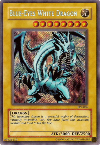 Blue-Eyes White Dragon [BPT-009] Secret Rare - Duel Kingdom
