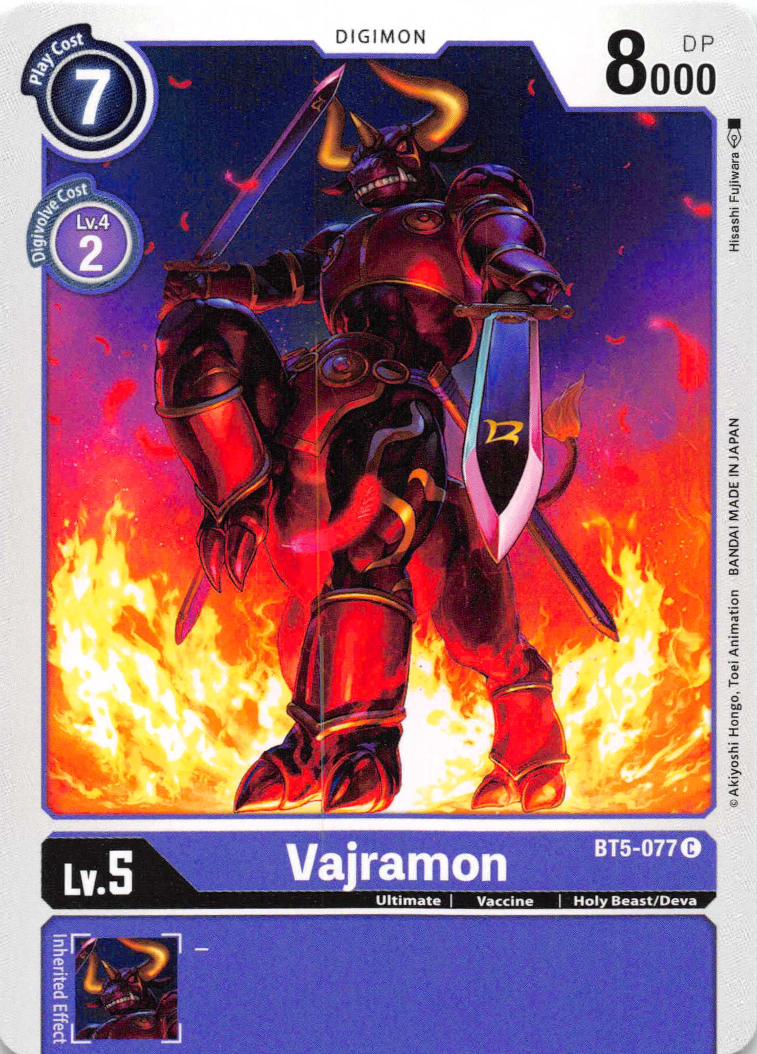 Vajramon [BT5-077] [Battle of Omni] Normal