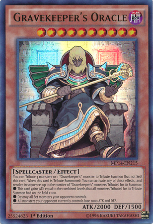 Gravekeeper's Oracle [MP14-EN215] Ultra Rare - Duel Kingdom