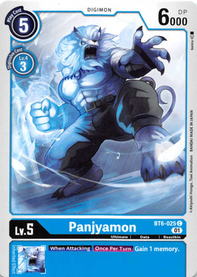 Panjyamon [BT6-025] [Double Diamond] Normal