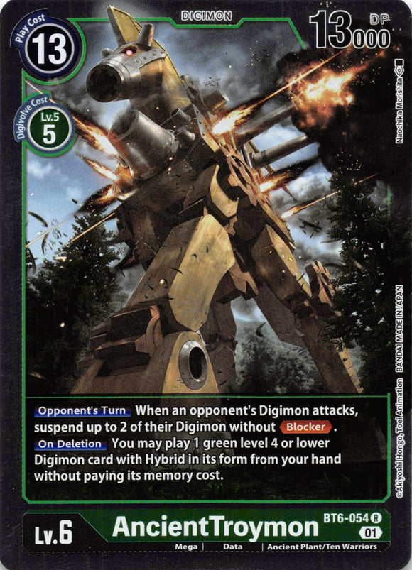 AncientTroymon [BT6-054] [Double Diamond] Foil