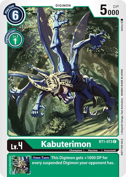 Kabuterimon (Official Tournament Pack Vol.3) [BT1-073] [Release Special Booster] Normal