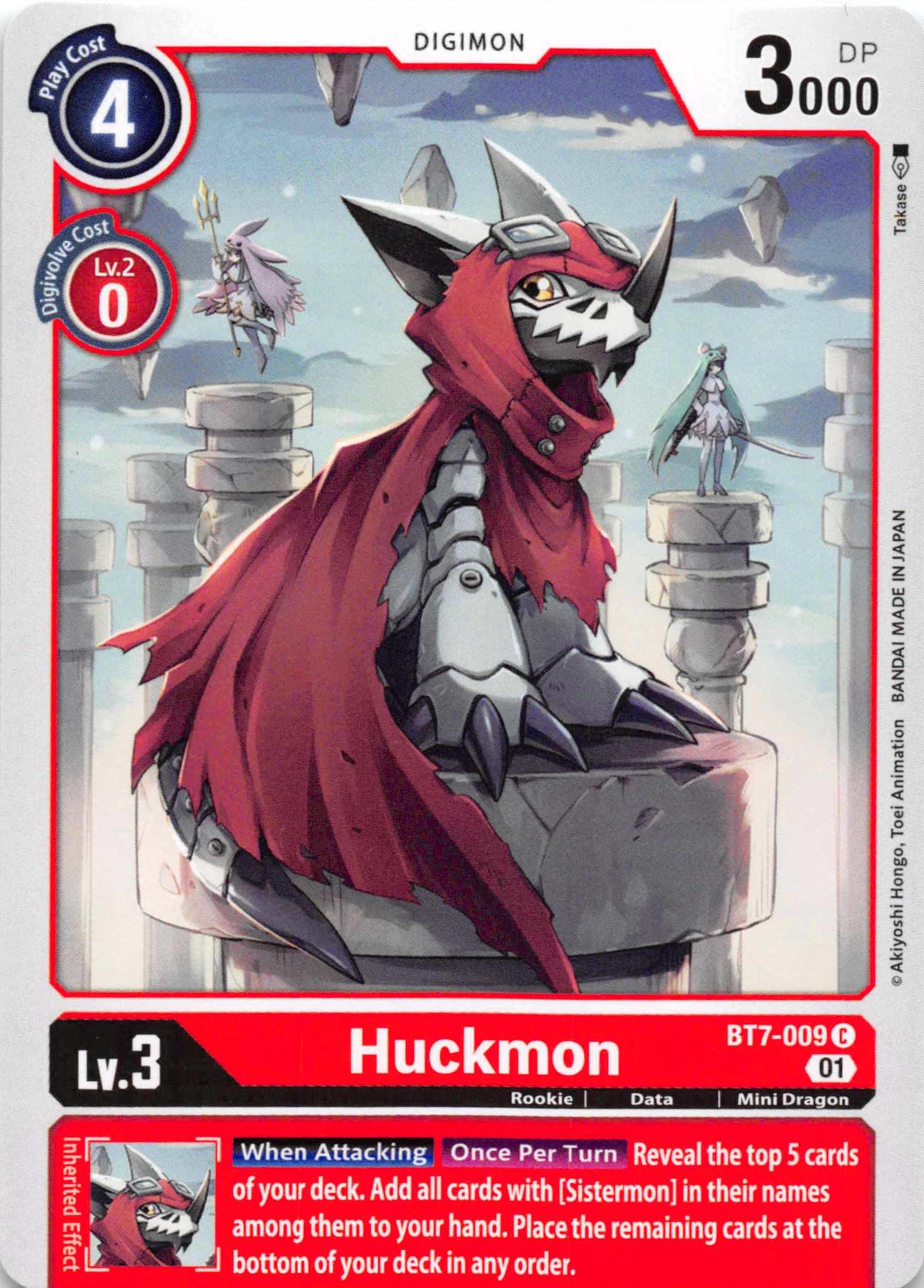 Huckmon [BT7-009] [Next Adventure] Normal