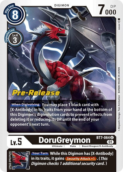 DoruGreymon [BT7-064] [Next Adventure Pre-Release Cards] Foil