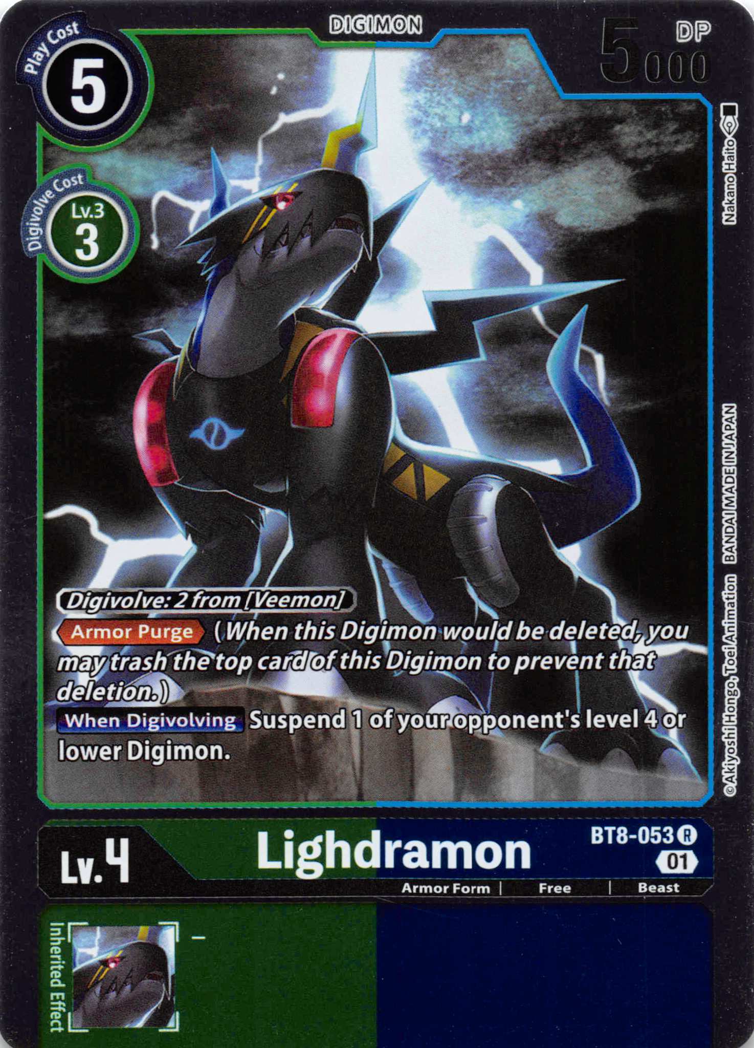 Lighdramon [BT8-053] [New Awakening] Foil