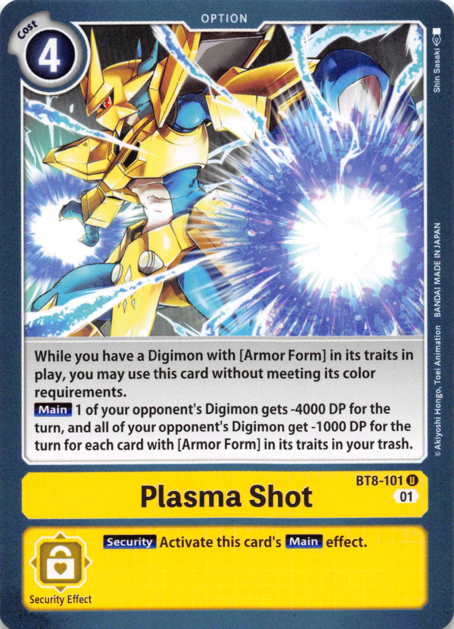 Plasma Shot [BT8-101] [New Awakening] Normal