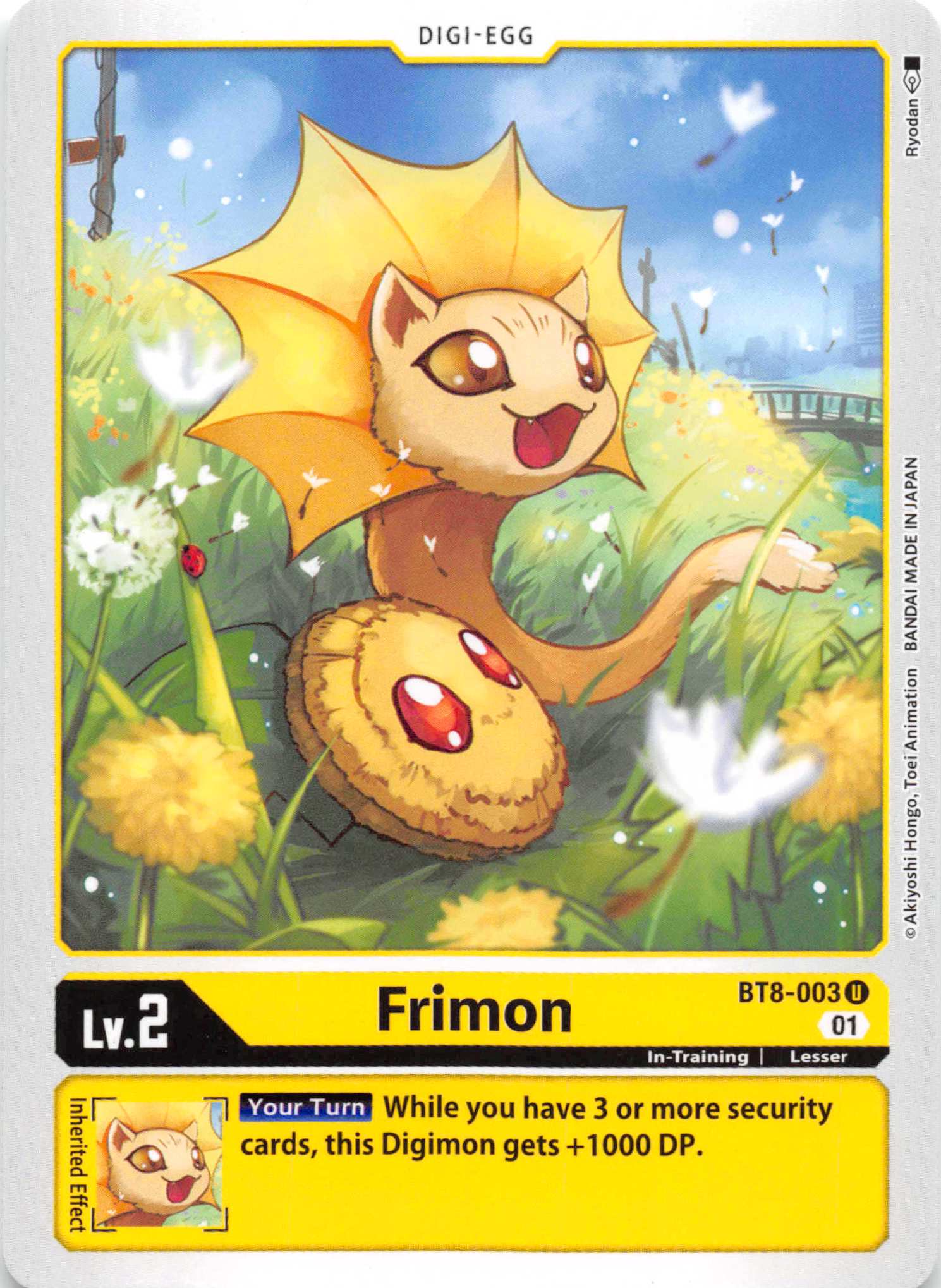 Frimon [BT8-003] [New Awakening] Normal