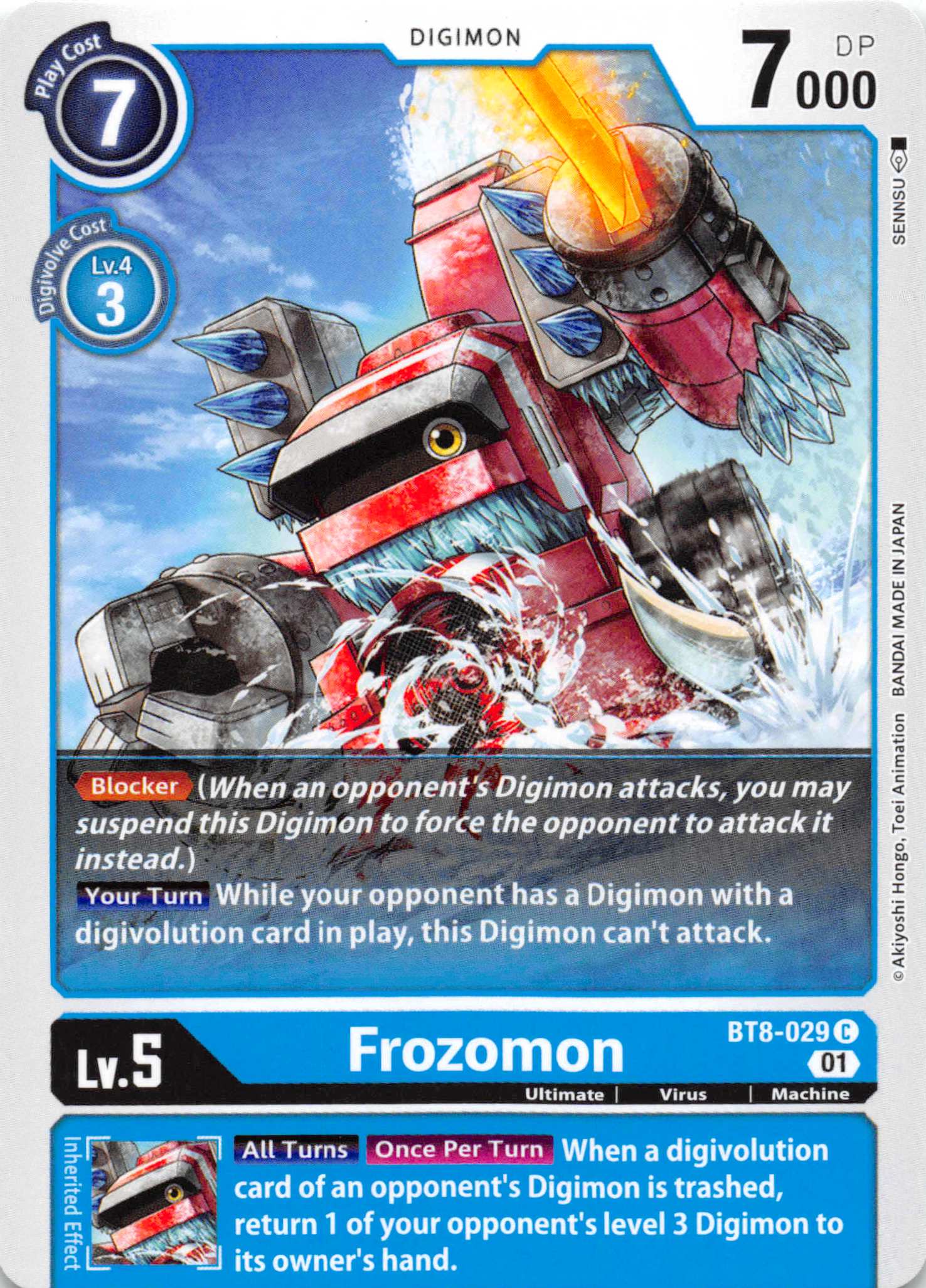 Frozomon [BT8-029] [New Awakening] Normal