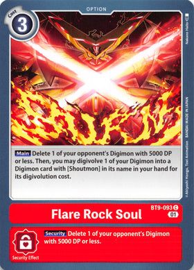 Flare Rock Soul [BT9-093] [X Record] Normal