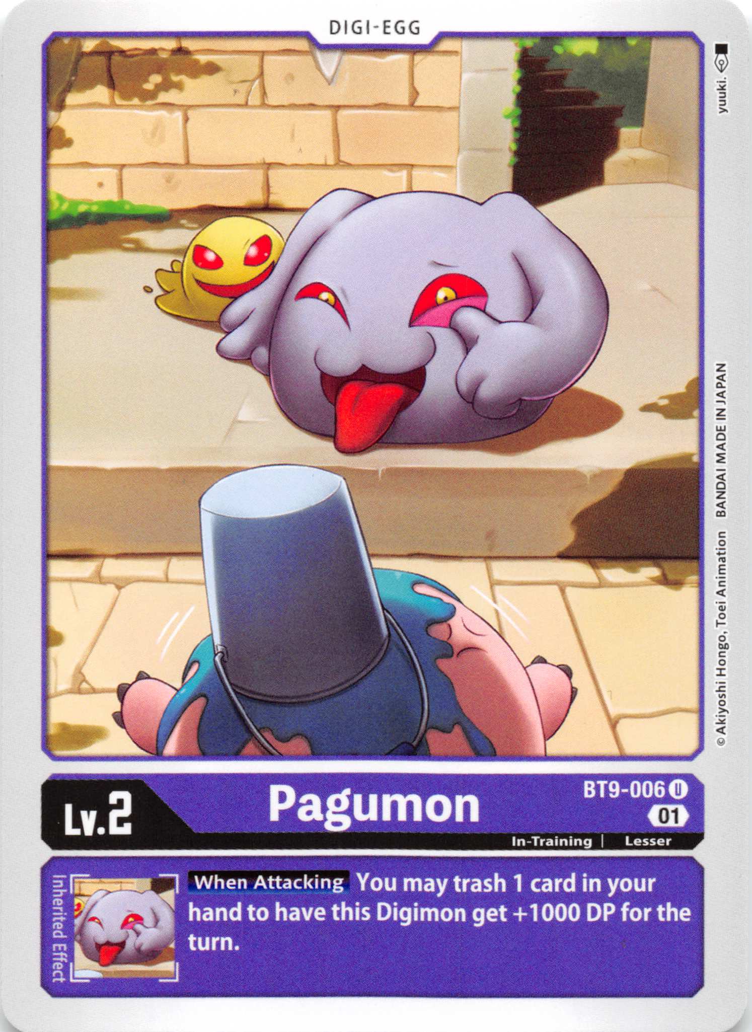 Pagumon [BT9-006] [X Record] Normal