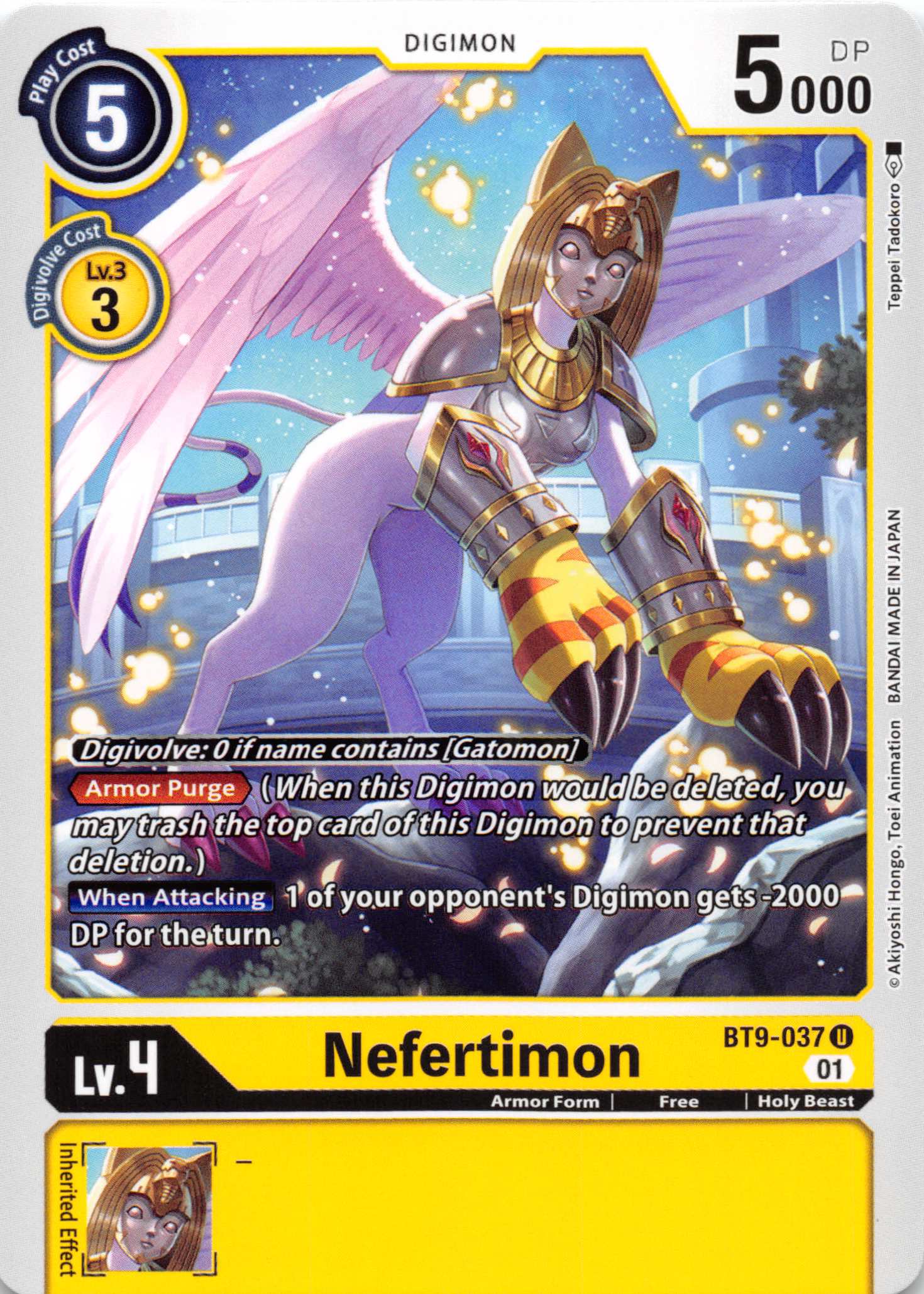 Nefertimon [BT9-037] [X Record] Normal