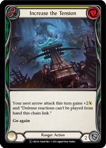 Increase the Tension (Yellow) [CRU136] Unlimited Normal - Duel Kingdom