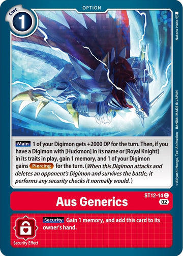 Aus Generics [ST12-14] [Starter Deck 12: Jesmon] Normal