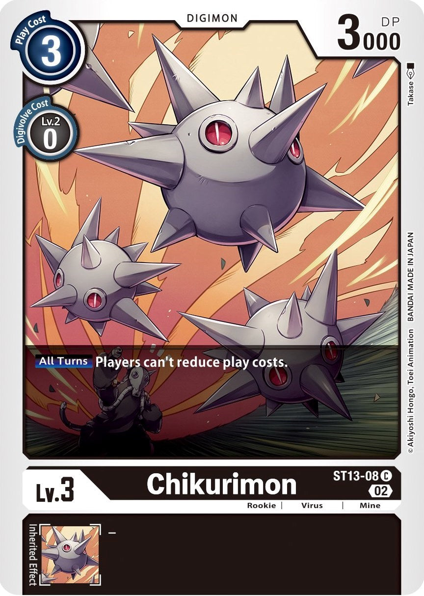 Chikurimon [ST13-08] [Starter Deck 13: Ragnaloardmon] Normal