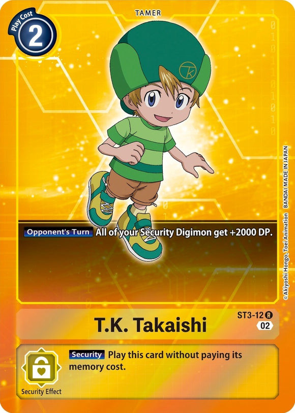 T.K. Takaishi (Alternate Art) [ST3-12] [Starter Deck 12: Jesmon] Foil