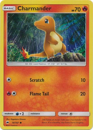 Charmander (18/147) (Premium Collection Promo) [Sun & Moon: Burning Shadows] - Duel Kingdom