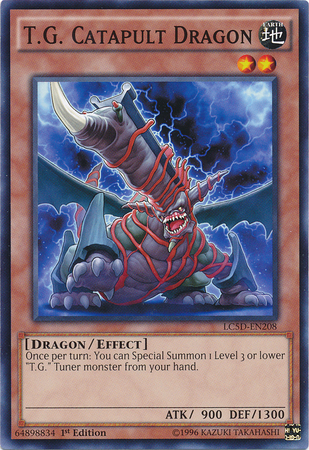 T.G. Catapult Dragon [LC5D-EN208] Common - Duel Kingdom