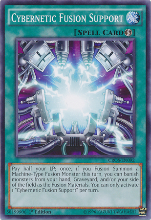 Cybernetic Fusion Support [CROS-EN092] Common - Duel Kingdom