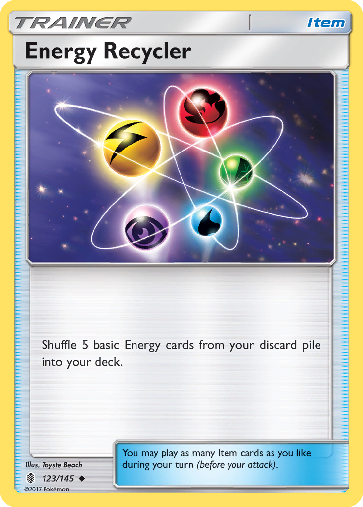 Energy Recycler (123/145) [Sun & Moon: Guardians Rising] - Duel Kingdom