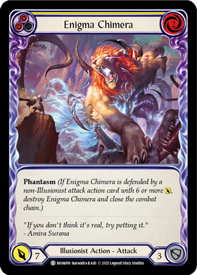 Enigma Chimera (Yellow) [MON099] 1st Edition Normal - Duel Kingdom