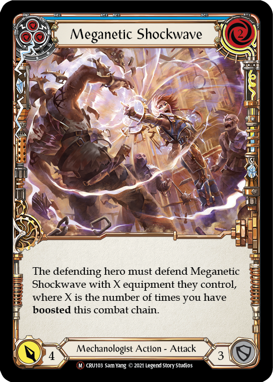 Meganetic Shockwave [CRU103] Unlimited Normal - Duel Kingdom