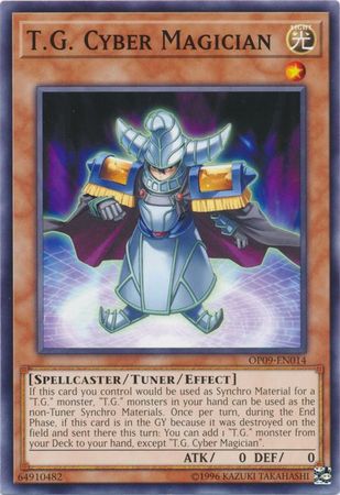 T.G. Cyber Magician [OP09-EN014] Common - Duel Kingdom