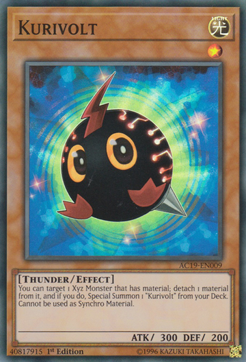 Kurivolt [AC19-EN009] Super Rare - Duel Kingdom