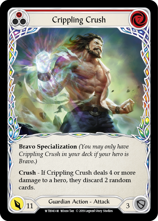Crippling Crush [WTR043-M] Alpha Print Normal - Duel Kingdom