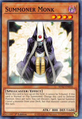 Summoner Monk [SDAZ-EN016] Common - Duel Kingdom