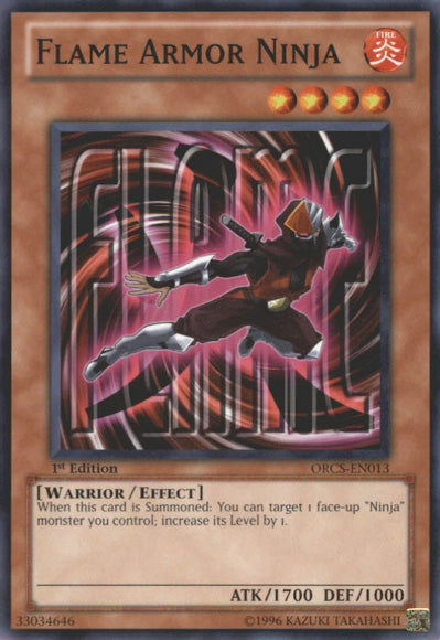 Flame Armor Ninja [ORCS-EN013] Common - Duel Kingdom