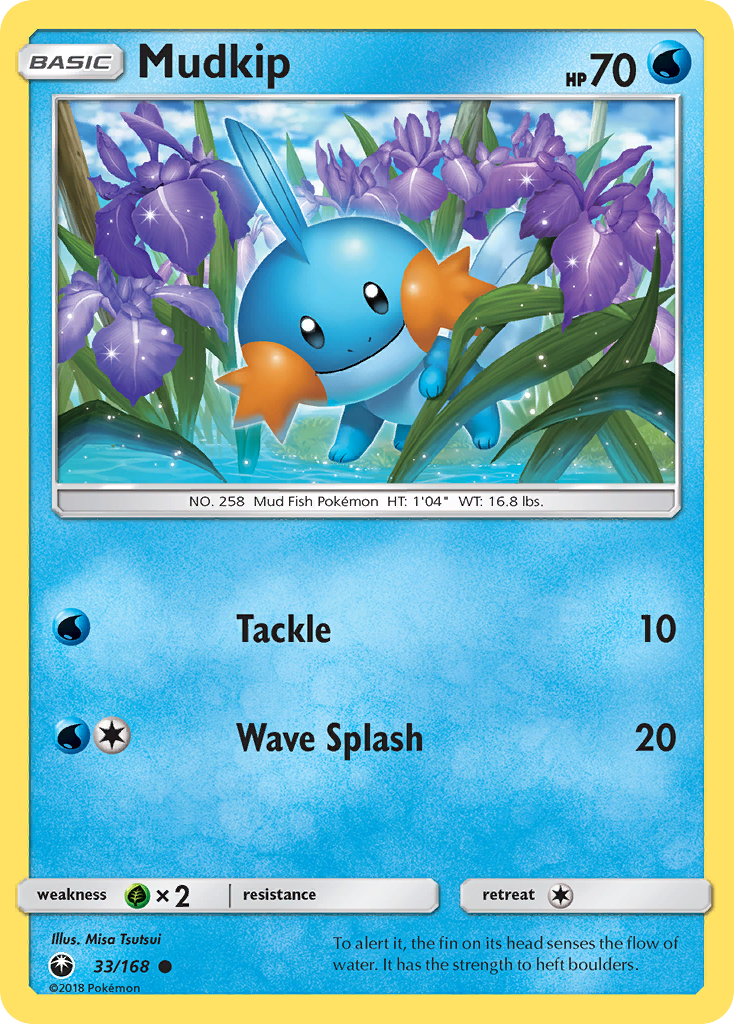 Mudkip (33/168) [Sun & Moon: Celestial Storm] - Duel Kingdom